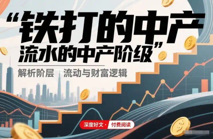 付费文章：铁打的中产，流水的中产阶级