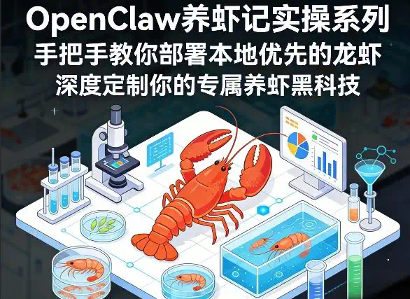 OpenClaw养虾记实操系列，手把手教你部署本地优先的龙虾，深度定制你的专属养虾黑科技(更新)